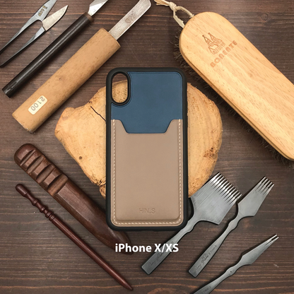 Buttero Leather | Card Slot iPhone Case | 植鞣牛皮系列 | 卡位手機殼