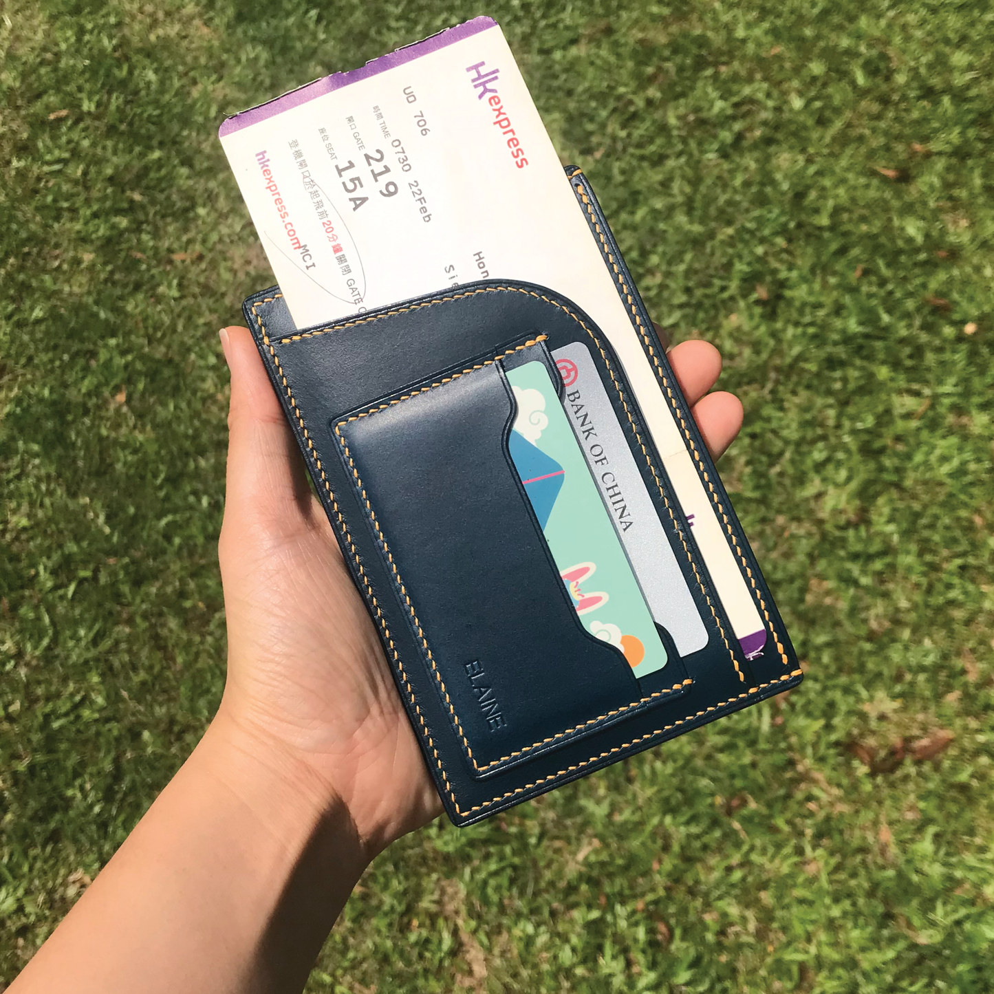 Buttero Leather | Simple Passport Holder | 植鞣牛皮系列 | 簡約護照套