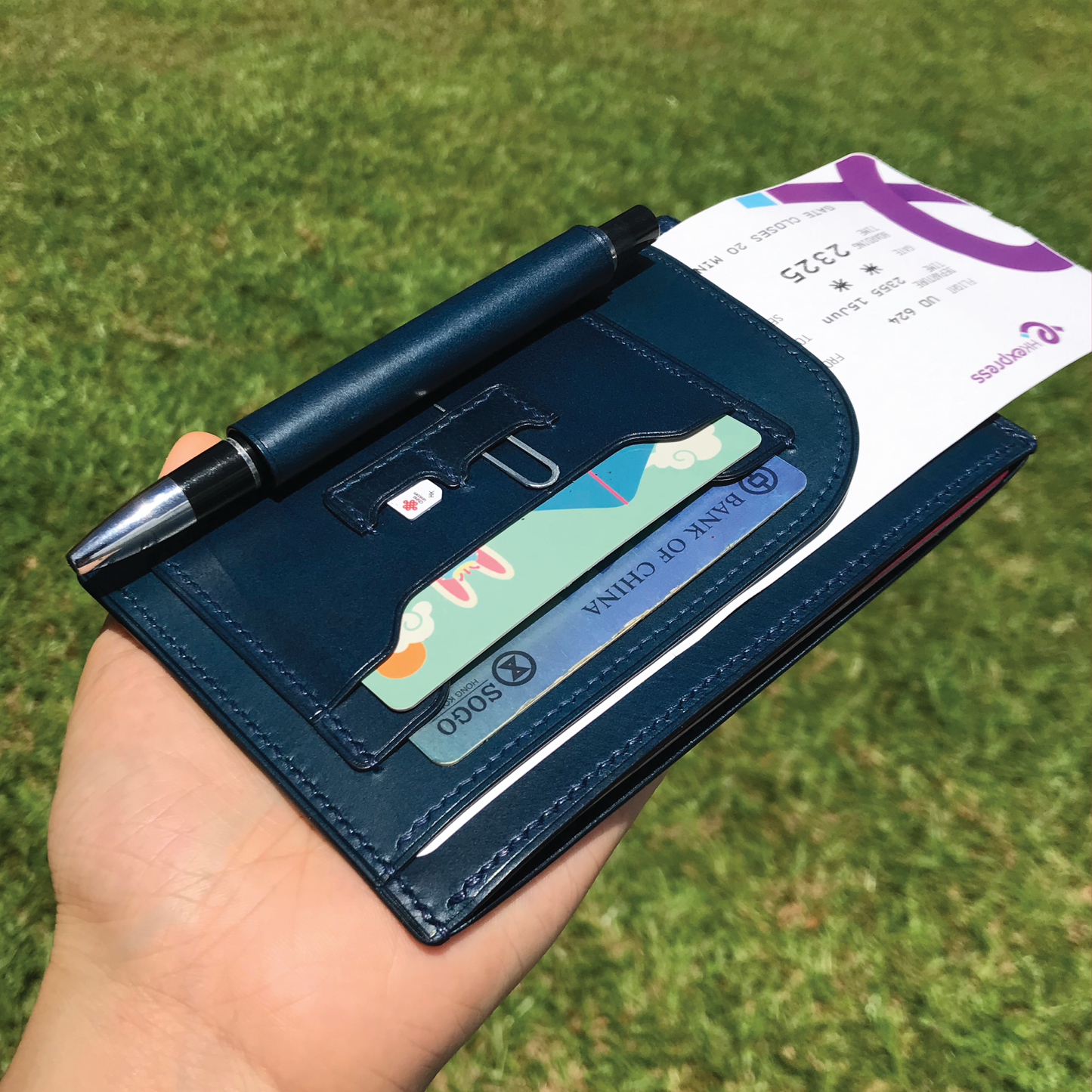 Buttero Leather | Simple Passport Holder | 植鞣牛皮系列 | 簡約護照套