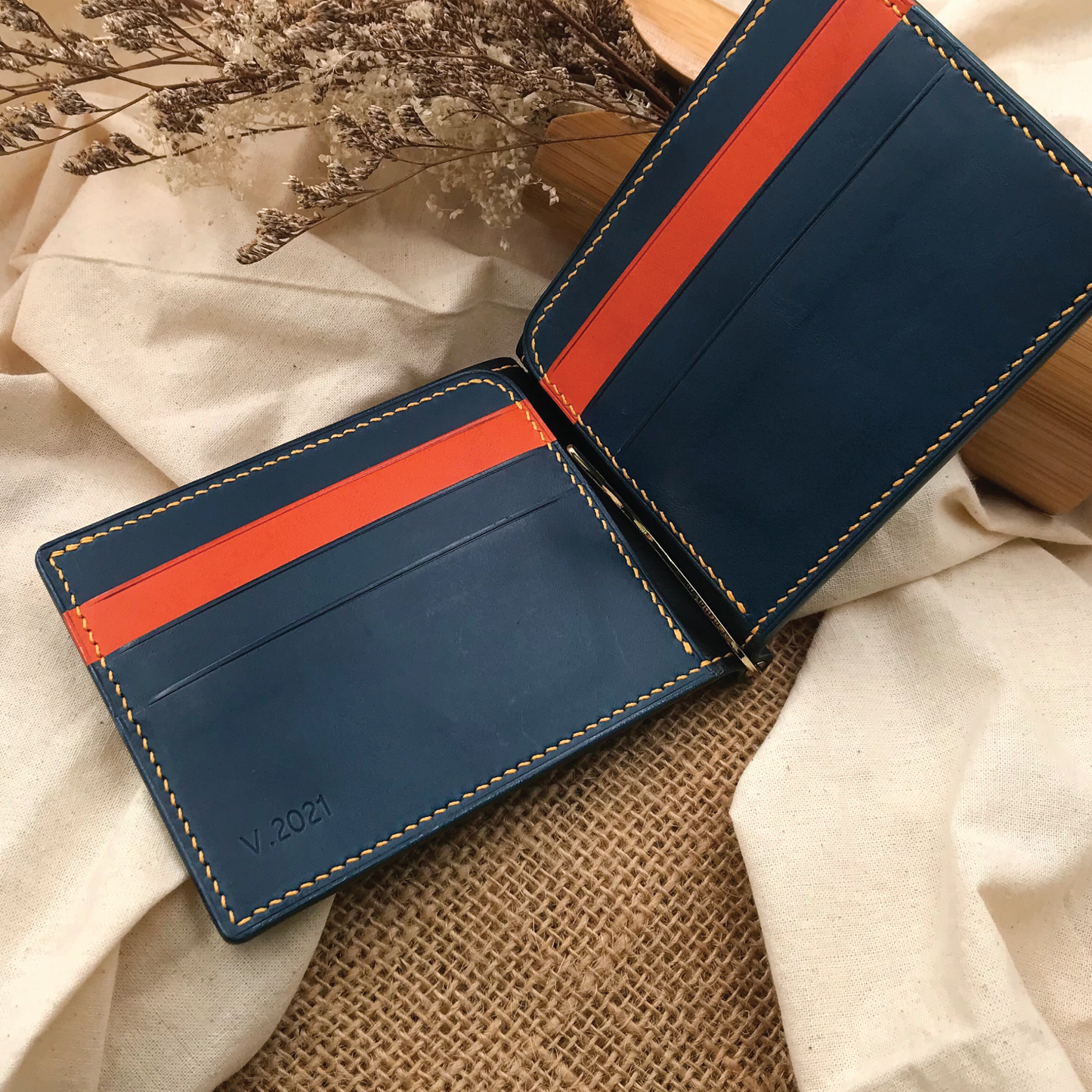 Buttero Leather | Money Clip Wallet | 植鞣牛皮系列 | 錢夾銀包