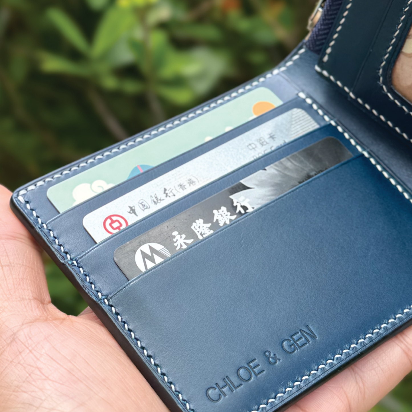 Buttero Leather | Bifold Short Wallet | Zipper Slot Design | 植鞣牛皮系列 | 兩摺短銀包 | 拉鏈包款式