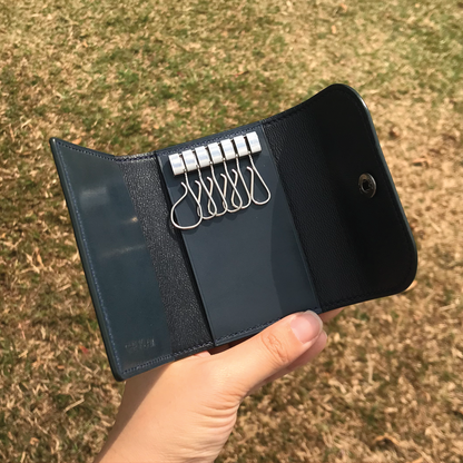 Tochigi Leather | Tri-fold Keyholder | 栃木牛皮系列 | 三摺鎖匙包