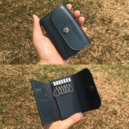 Tochigi Leather | Tri-fold Keyholder | 栃木牛皮系列 | 三摺鎖匙包