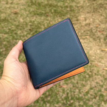 Tochigi Leather | Bifold Short Wallet | Card Slot, Photo Slot | 栃木牛皮系列 | 兩摺短銀包 | 卡位，相位款式