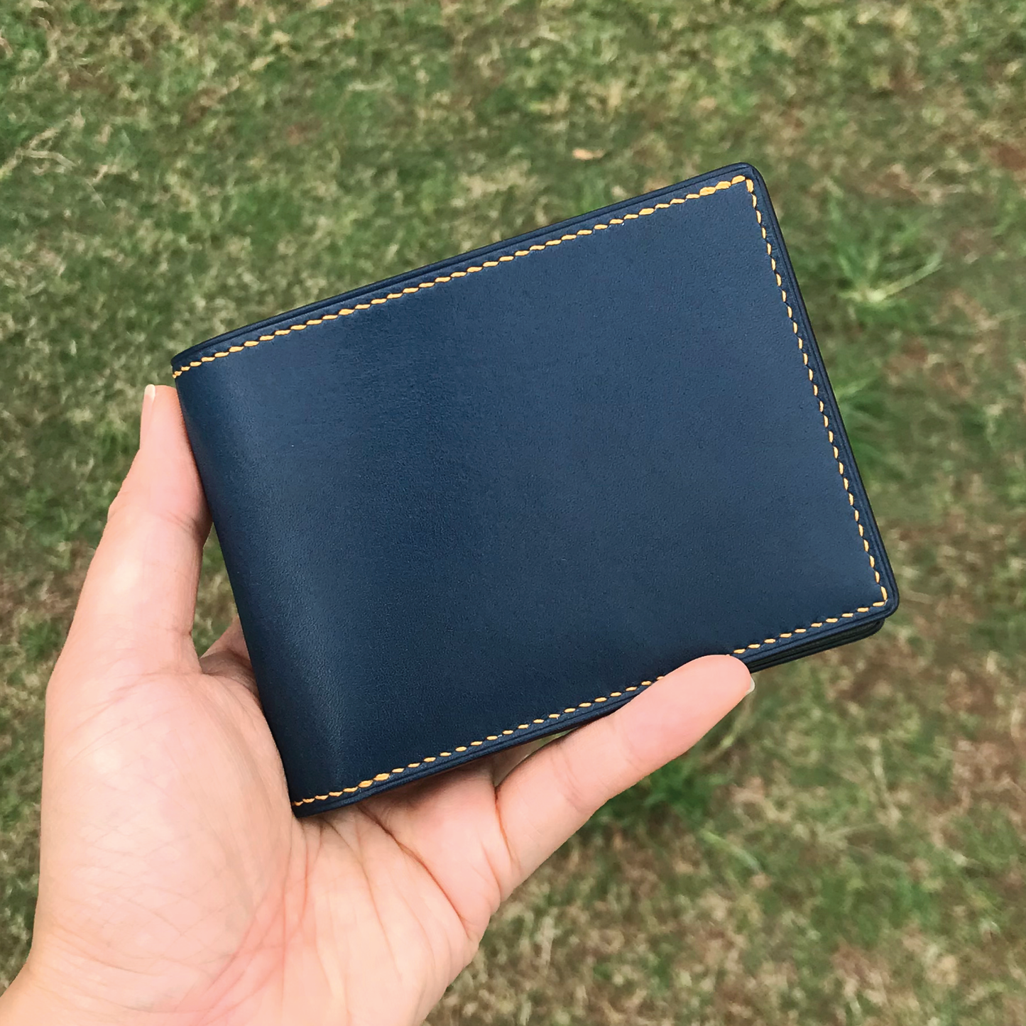 Tochigi Leather | Bifold Short Wallet | Coins Pocket Design | 栃木牛皮系列 | 兩摺短銀包 | 零錢包款式