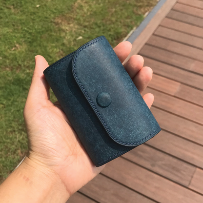 Pueblo Leather | Tri-fold Keyholder | 磨砂牛皮系列 | 三摺鎖匙包