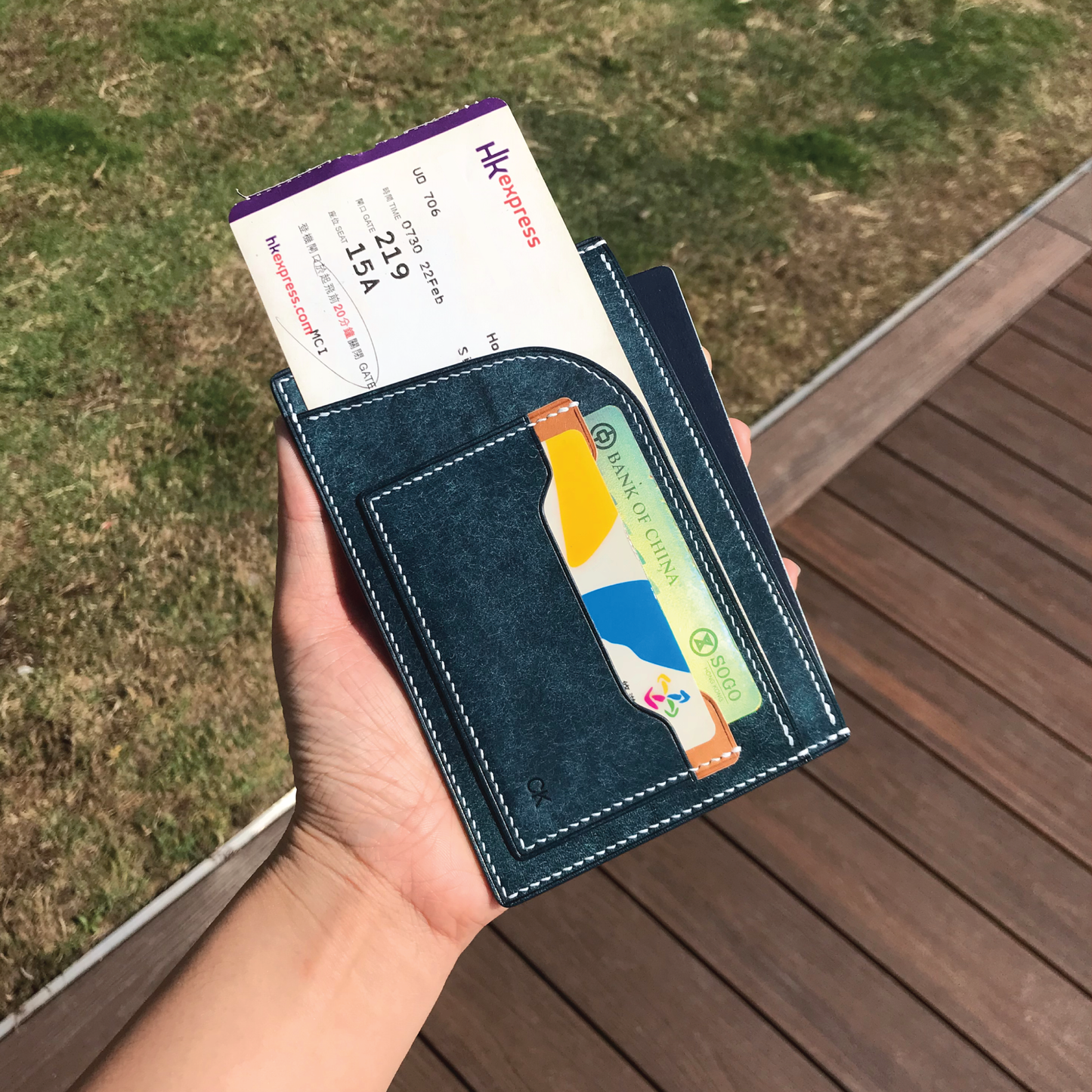 Pueblo Leather | Simple Passport Holder | 磨砂牛皮系列 | 簡約護照套