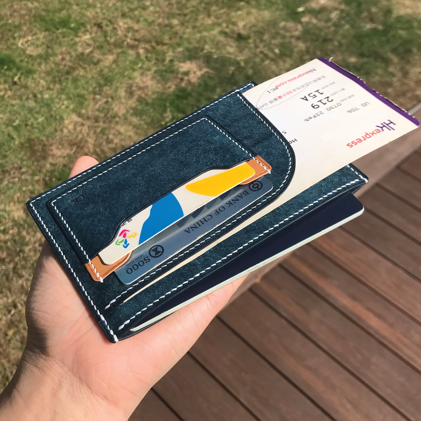 Pueblo Leather | Simple Passport Holder | 磨砂牛皮系列 | 簡約護照套
