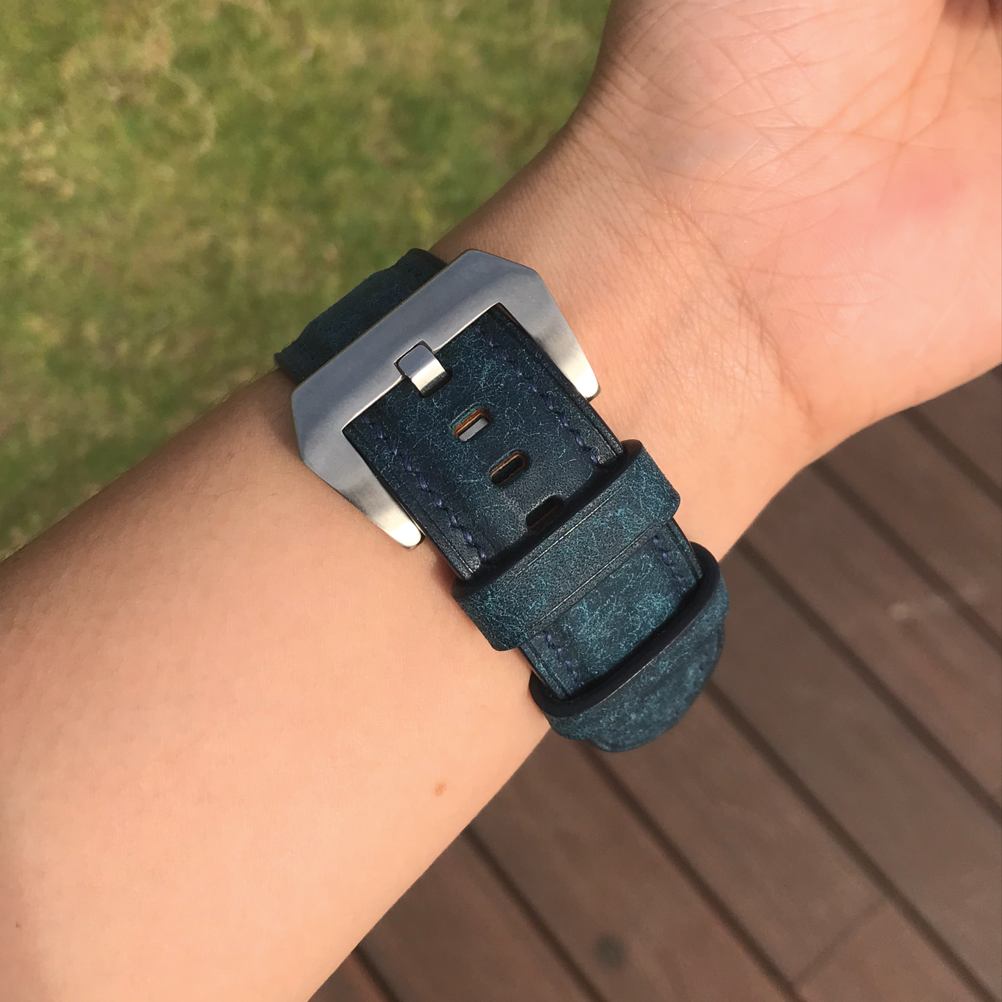 Pueblo Leather | Heavy-Duty Apple Watch Strap | 磨砂牛皮系列 | 厚身款iWatch錶帶
