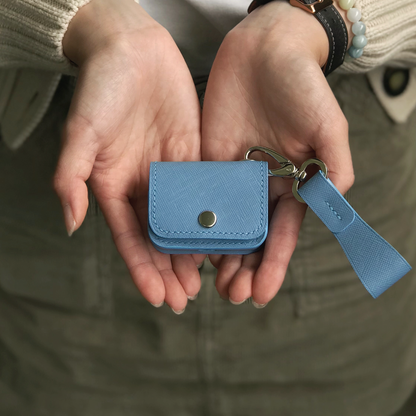 Saffiano Leather | Airpod Case | 十字紋牛皮系列 | 蘋果耳機保護套