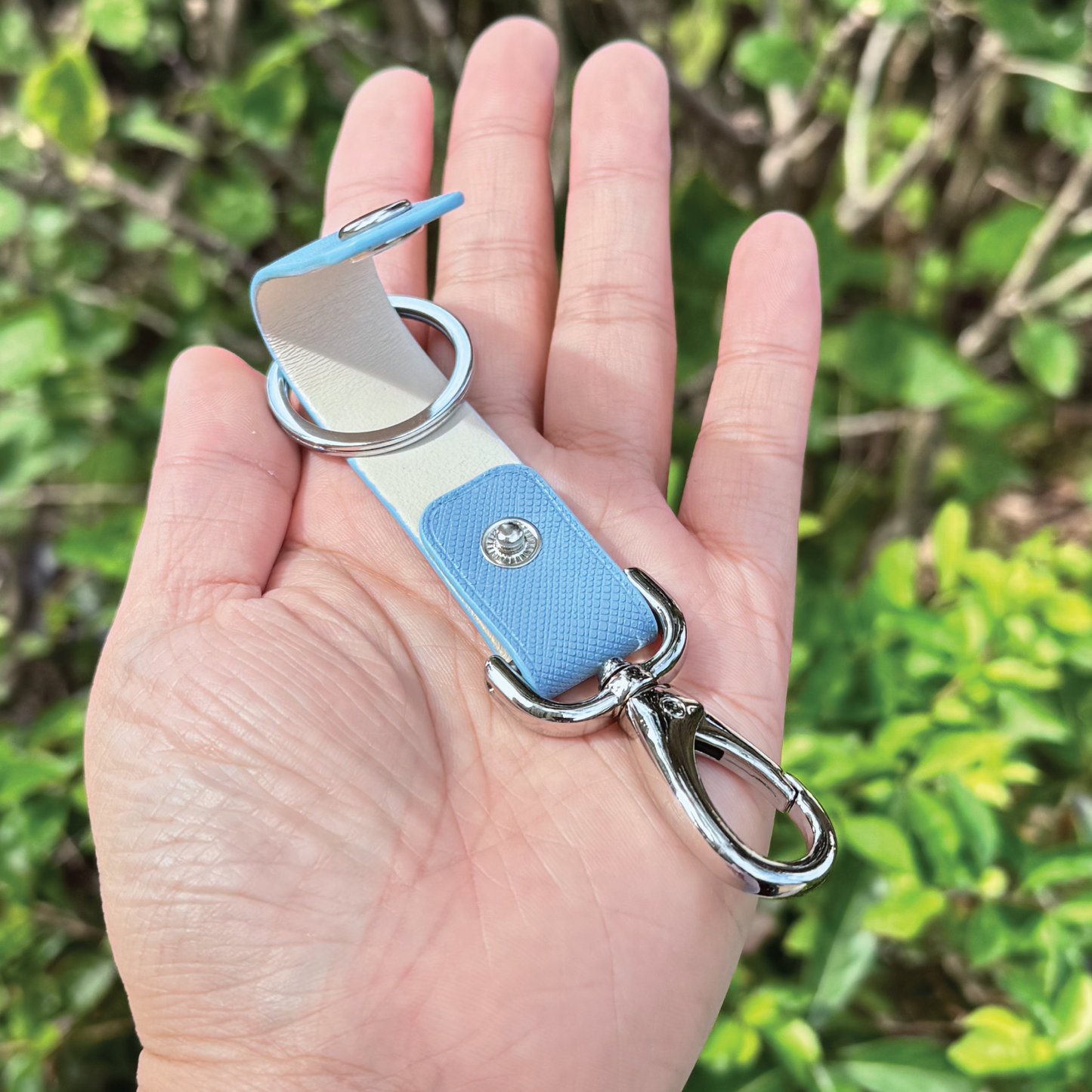 Saffiano Leather | Belt Loop Keyring | 十字紋牛皮系列 | 皮帶鎖匙扣