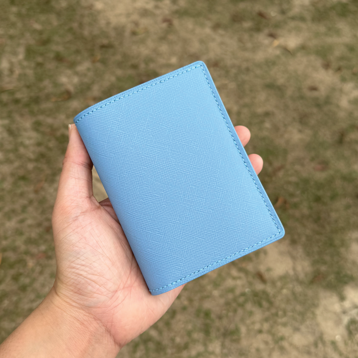 Saffiano Leather | Bifold Medium Wallet | Card Slot, Photo Slot | 十字紋牛皮系列 | 兩摺中銀包 | 卡位，相位款式