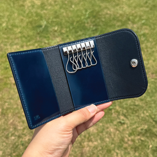 Cordovan Leather | Tri-fold Keyholder | 馬臀皮系列 | 三摺鎖匙包