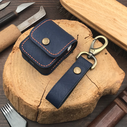 Saffiano Leather | Airpod Case | 十字紋牛皮系列 | 蘋果耳機保護套