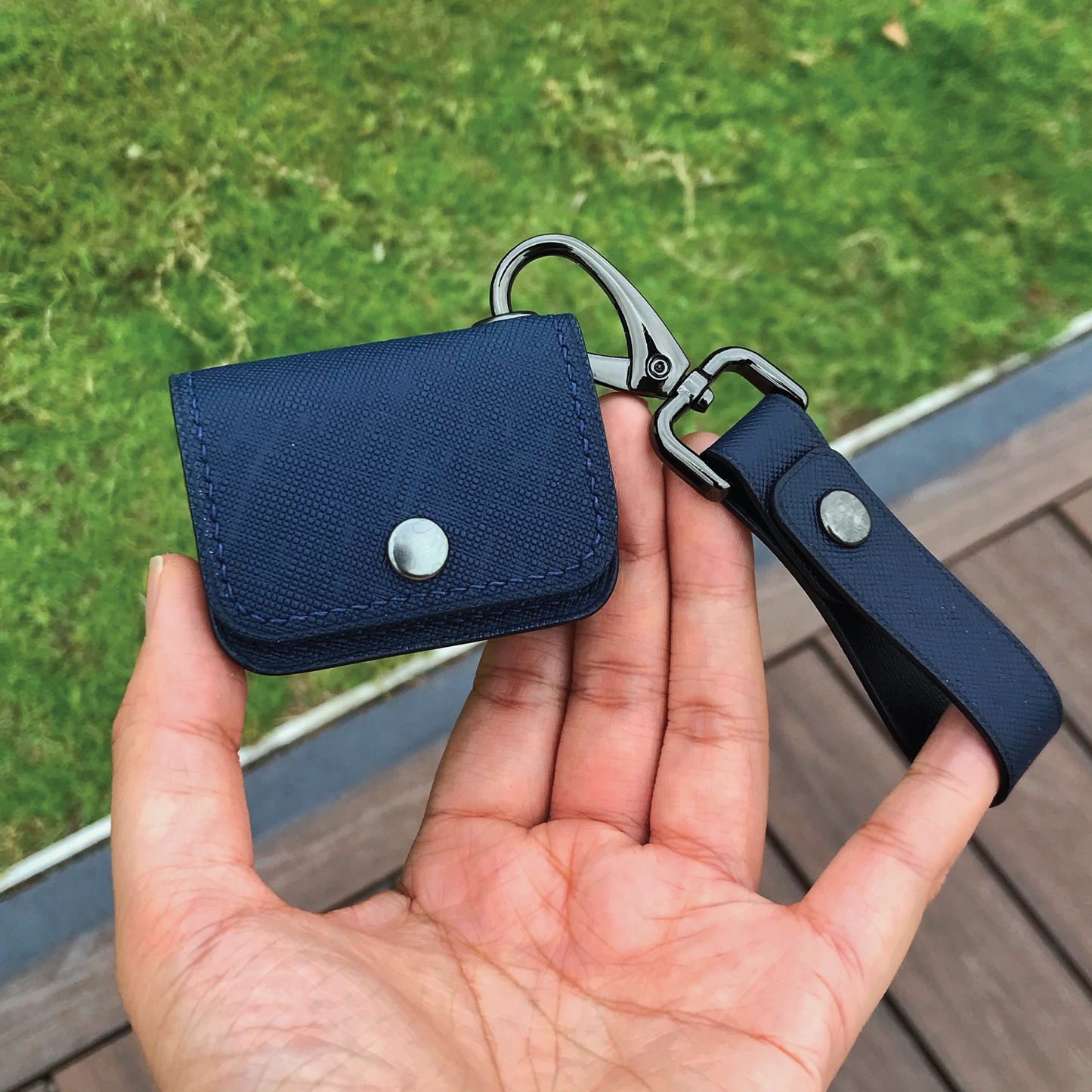 Saffiano Leather | Airpod Case | 十字紋牛皮系列 | 蘋果耳機保護套