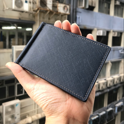 Saffiano Leather | Money Clip Wallet | 十字紋牛皮系列 | 錢夾銀包