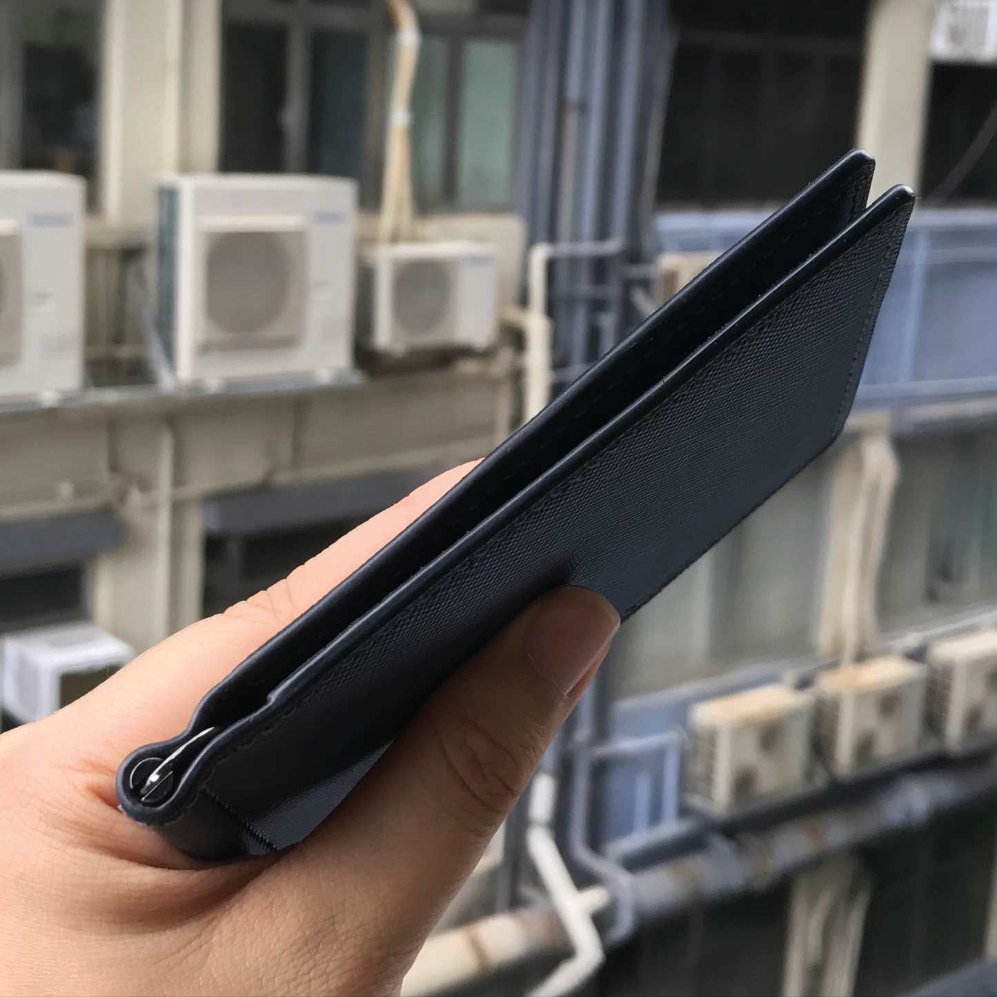 Saffiano Leather | Money Clip Wallet | 十字紋牛皮系列 | 錢夾銀包