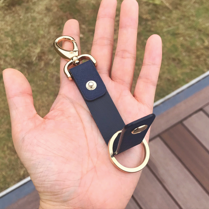 Saffiano Leather | Belt Loop Keyring | 十字紋牛皮系列 | 皮帶鎖匙扣