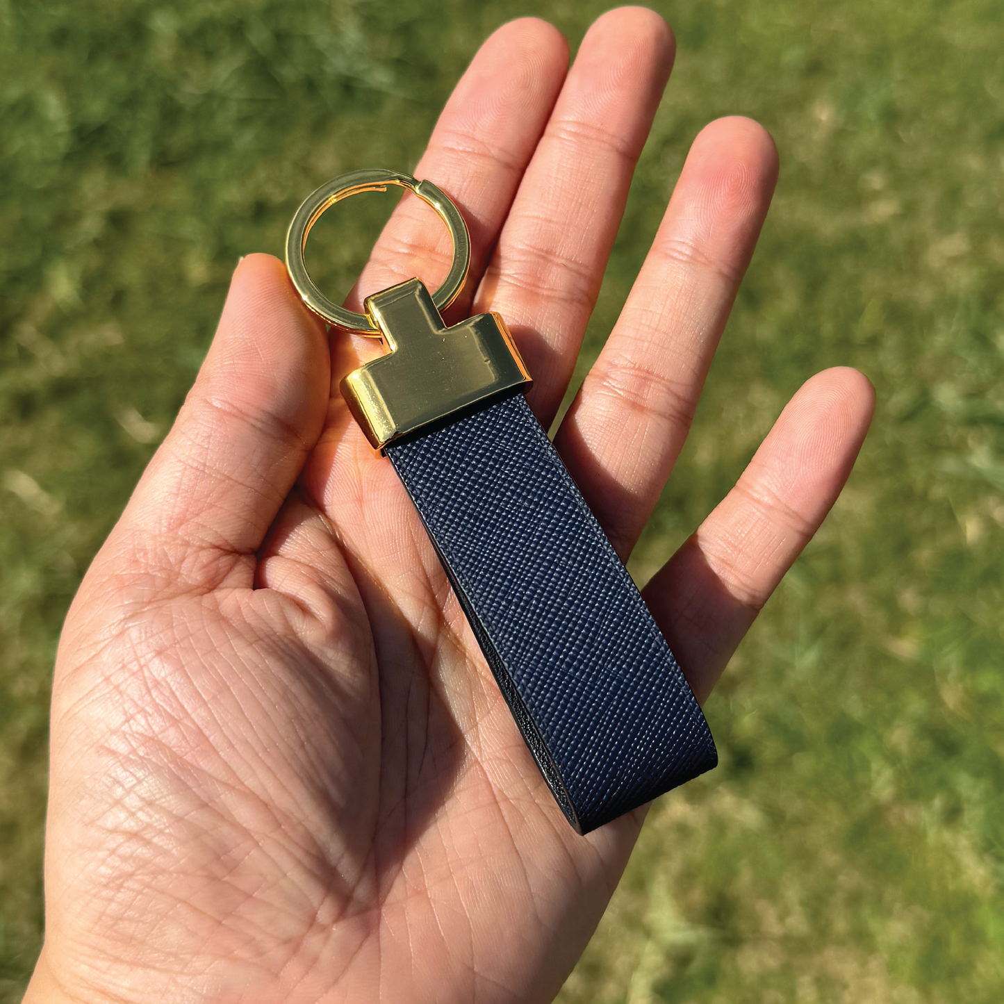 Saffiano Leather | Key Fob