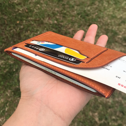 Pueblo Leather | Simple Passport Holder | 磨砂牛皮系列 | 簡約護照套