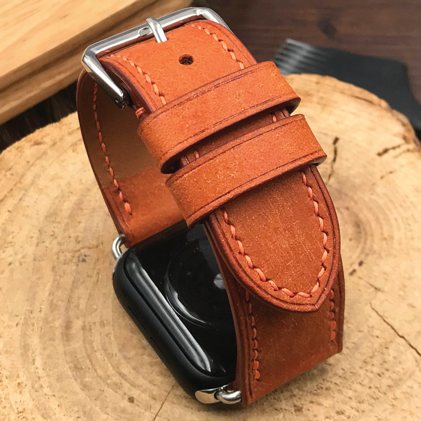 Pueblo Leather | Lightweight Apple Watch Strap | 磨砂牛皮系列 | 輕盈款iWatch錶帶
