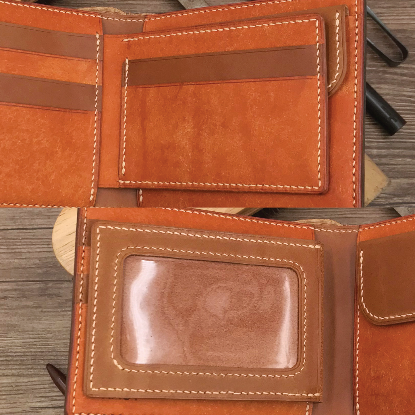 Add-on | Extra 3-Page Compartment (for short wallet) | 附加服務 | 添加第三頁隔層 (僅適用於兩摺短銀包)