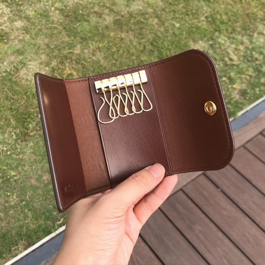 Calf Leather | Tri-fold Keyholder | 小牛皮系列 | 三摺鎖匙包