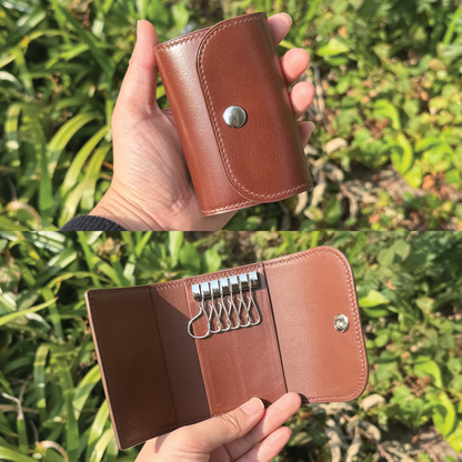 Calf Leather | Tri-fold Keyholder | 小牛皮系列 | 三摺鎖匙包