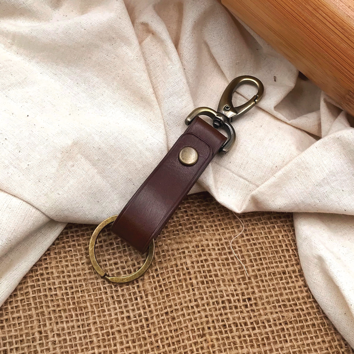 Calf Leather | Belt Loop Keyring | 小牛皮系列 | 皮帶鎖匙扣