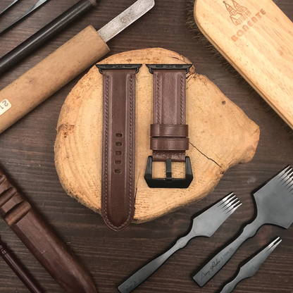Calf Leather | Heavy-Duty Apple Watch Strap | 小牛皮系列 | 厚身款iWatch錶帶