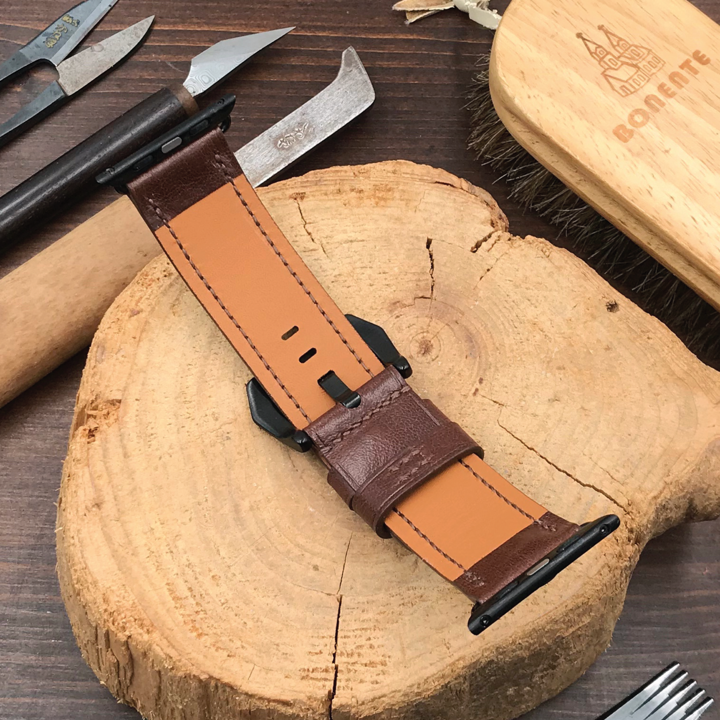 Calf Leather | Heavy-Duty Apple Watch Strap | 小牛皮系列 | 厚身款iWatch錶帶