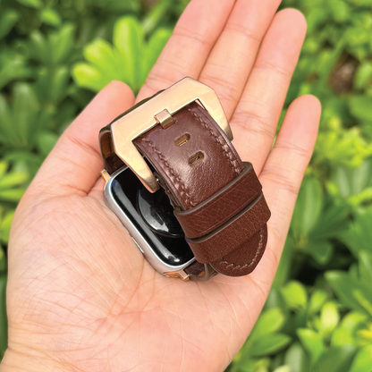 Calf Leather | Heavy-Duty Apple Watch Strap | 小牛皮系列 | 厚身款iWatch錶帶