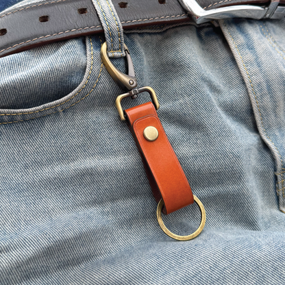 Cordovan Leather | Belt Loop Keyring | 馬臀皮系列 | 皮帶鎖匙扣