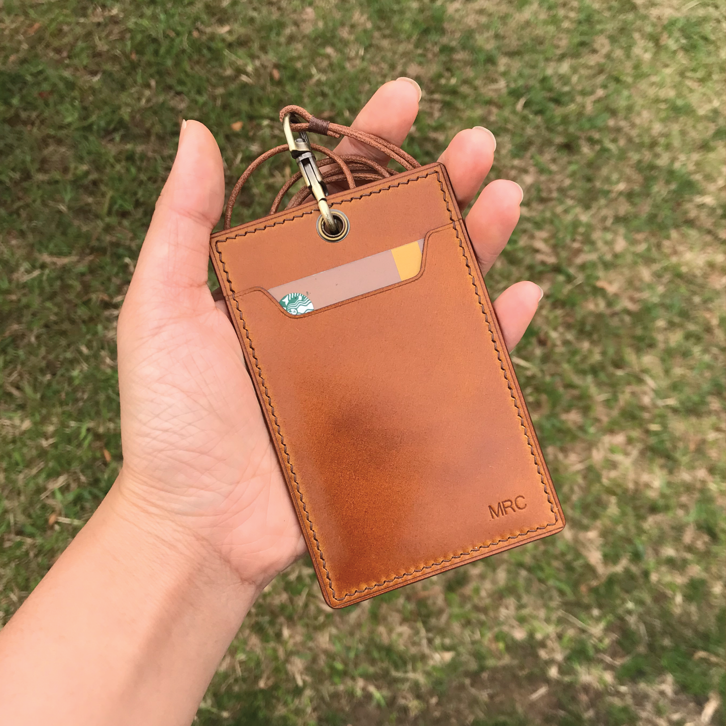 Cordovan Leather | ID Cardholder with Lanyard | Vertical, Horizontal Style | 馬臀皮系列 | 掛頸職員卡套 | 直款橫款