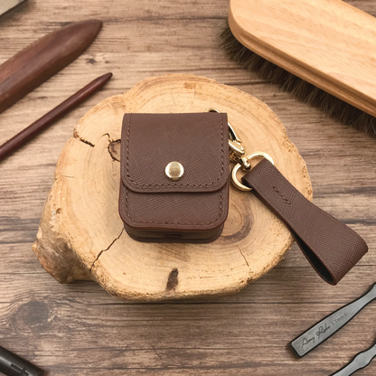 Saffiano Leather | Airpod Case | 十字紋牛皮系列 | 蘋果耳機保護套