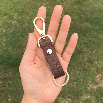 Saffiano Leather | Belt Loop Keyring | 十字紋牛皮系列 | 皮帶鎖匙扣