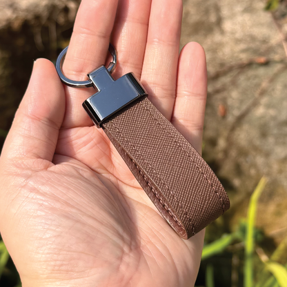 Saffiano Leather | Key Fob