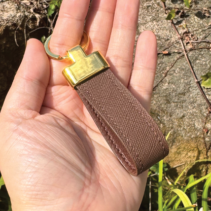 Saffiano Leather | Key Fob