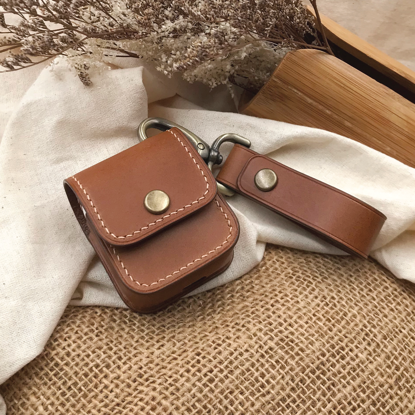 Buttero Leather | Airpod Case | 植鞣牛皮系列 | 蘋果耳機保護套