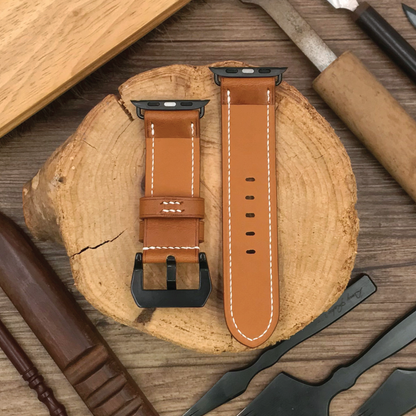 Buttero Leather | Heavy-Duty Apple Watch Strap | 植鞣牛皮系列 | 厚身款iWatch錶帶