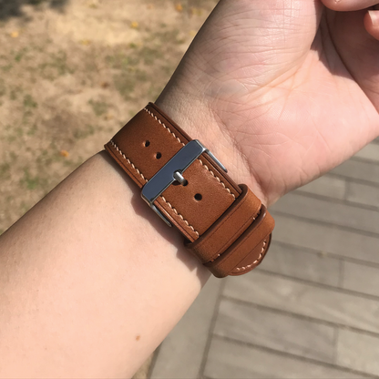 Buttero Leather | Lightweight Apple Watch Strap | 植鞣牛皮系列 | 輕盈款iWatch錶帶