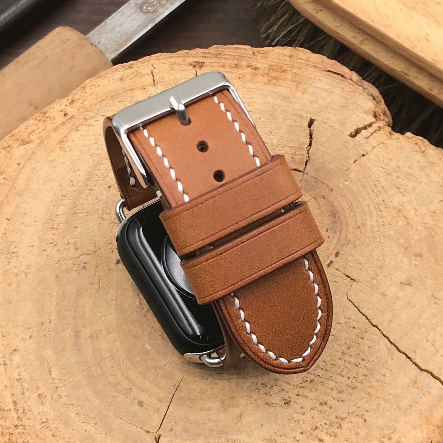 Buttero Leather | Lightweight Apple Watch Strap | 植鞣牛皮系列 | 輕盈款iWatch錶帶