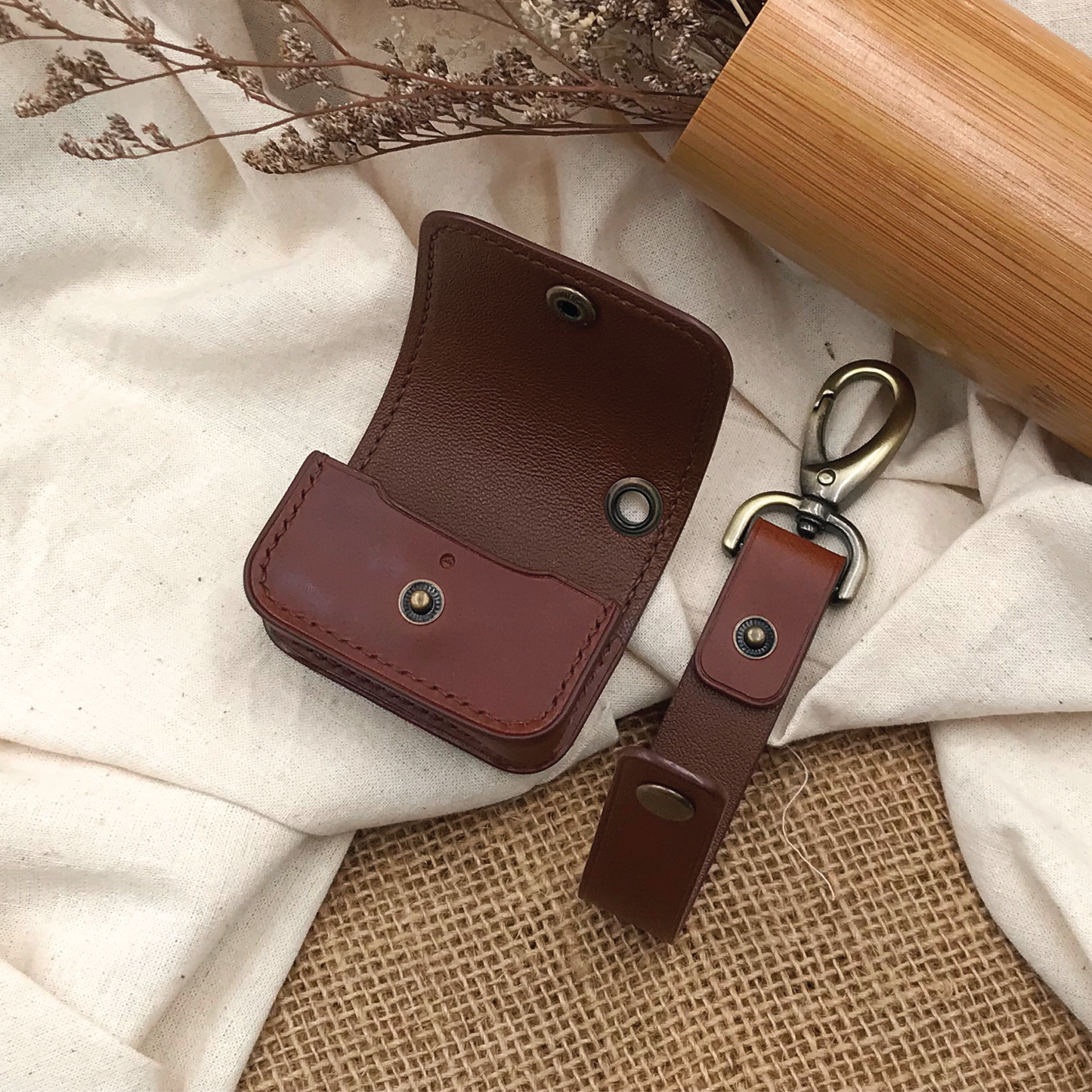 Buttero Leather | Airpod Case | 植鞣牛皮系列 | 蘋果耳機保護套