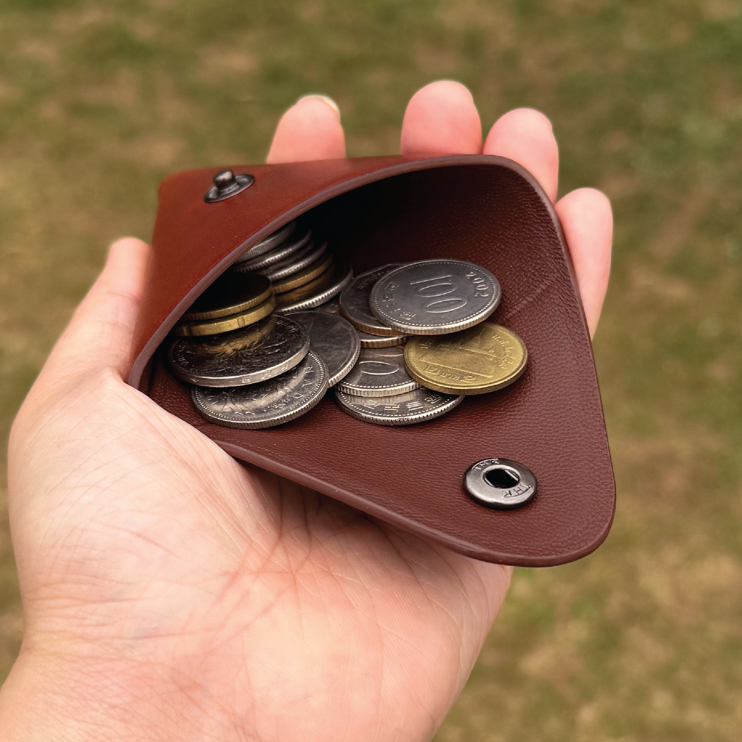 Buttero Leather | Double-Sided Open Purse
