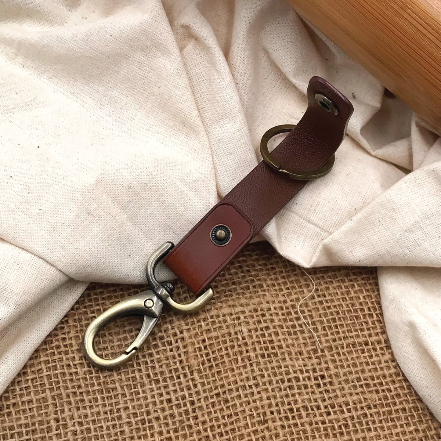 Buttero Leather | Belt Loop Keyring | 植鞣牛皮系列 | 皮帶鎖匙扣