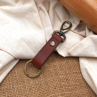 Buttero Leather | Belt Loop Keyring | 植鞣牛皮系列 | 皮帶鎖匙扣