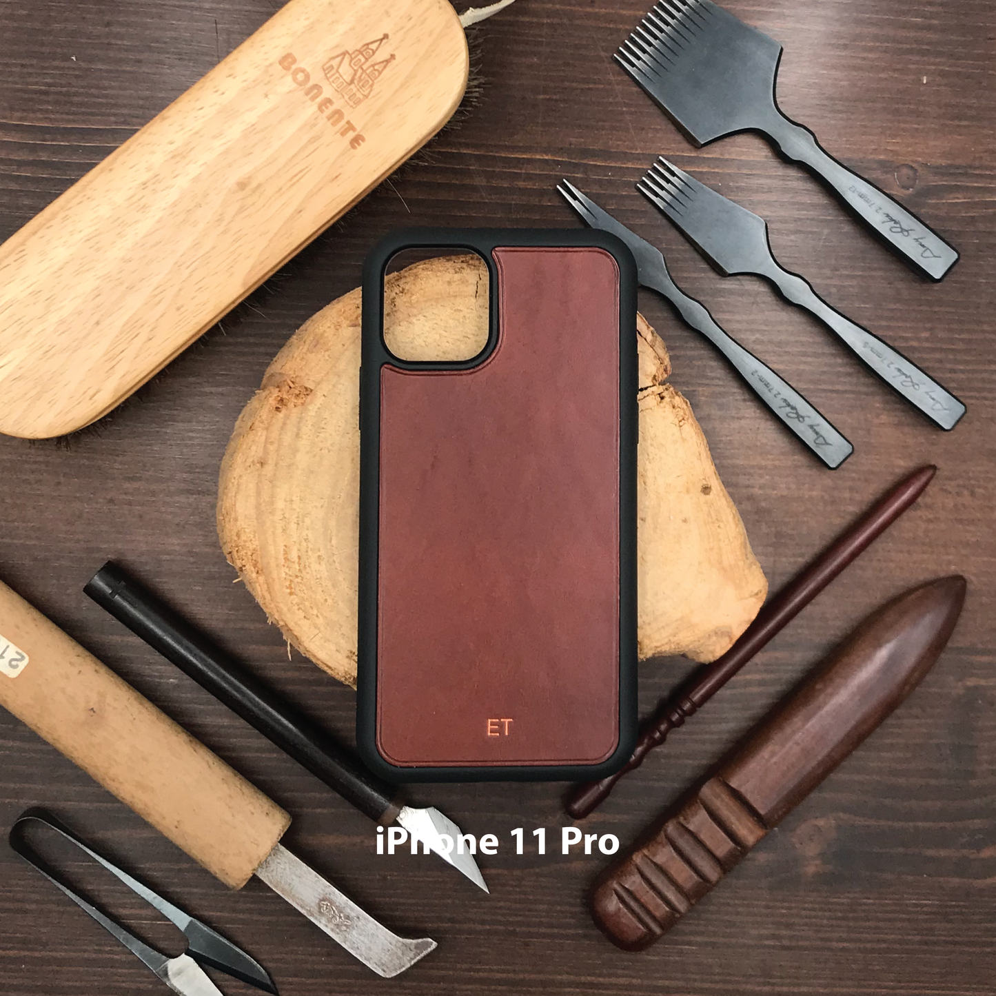 Buttero Leather | MagSafe Compatible iPhone Case | 植鞣牛皮系列 | 磁吸手機殼