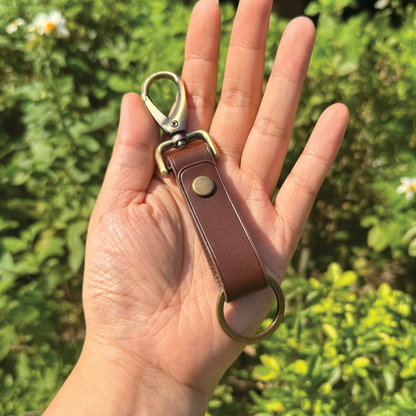 Buttero Leather | Belt Loop Keyring | 植鞣牛皮系列 | 皮帶鎖匙扣