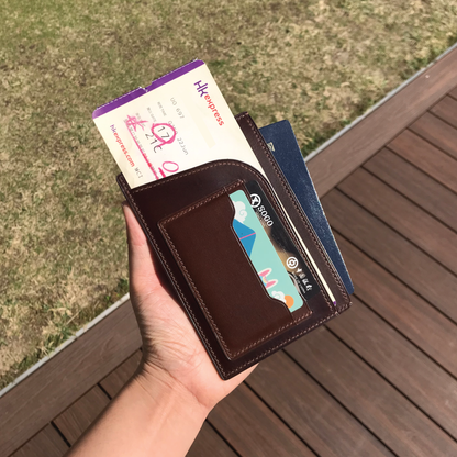 Buttero Leather | Simple Passport Holder | 植鞣牛皮系列 | 簡約護照套