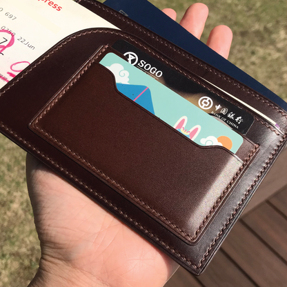Buttero Leather | Simple Passport Holder | 植鞣牛皮系列 | 簡約護照套